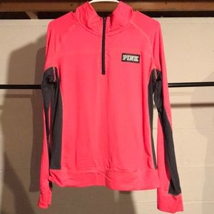 SOLD 🎁 PINK Ultimate Quarter Zip Up